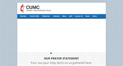 Desktop Screenshot of chathamumc.com